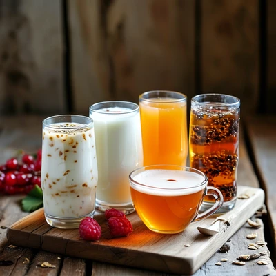 Beverages Enriched with Probiotics to Enhance Gut Health