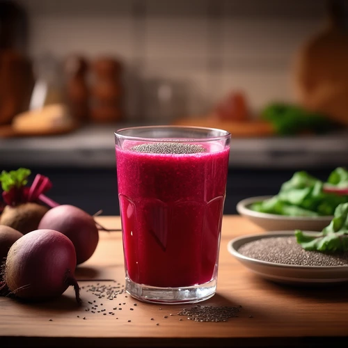 The Health Benefits of Consuming Beetroot Juice with Chia Seeds