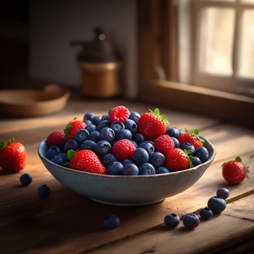 Daily Berries Boost Healthy Aging with Flavonoids