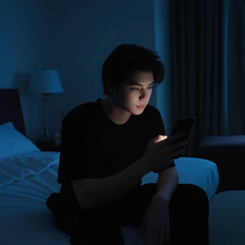 Nighttime Tweets Damage Mental Health